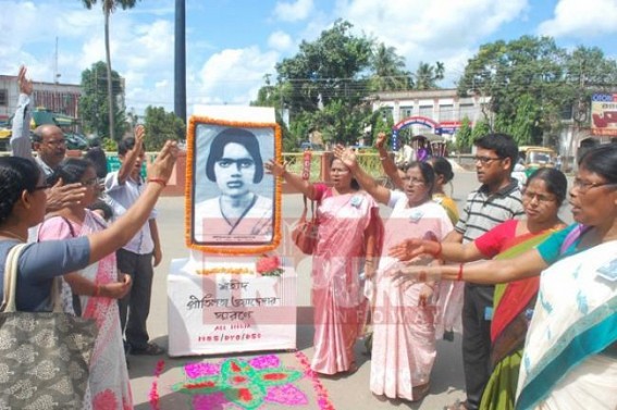 DSO paid tribute to Pritilata Waddedar DSO paid tribute to Pritilata Waddedar